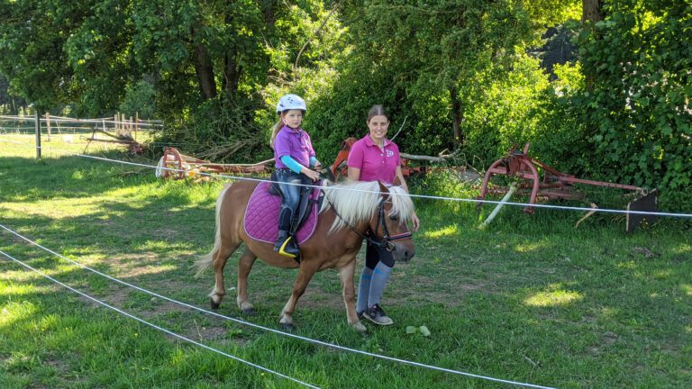 Endlich wieder Reitunterricht – Juhuu