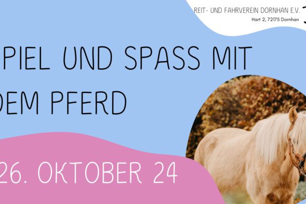 Spiel und Spaß am 26. Oktober 2024