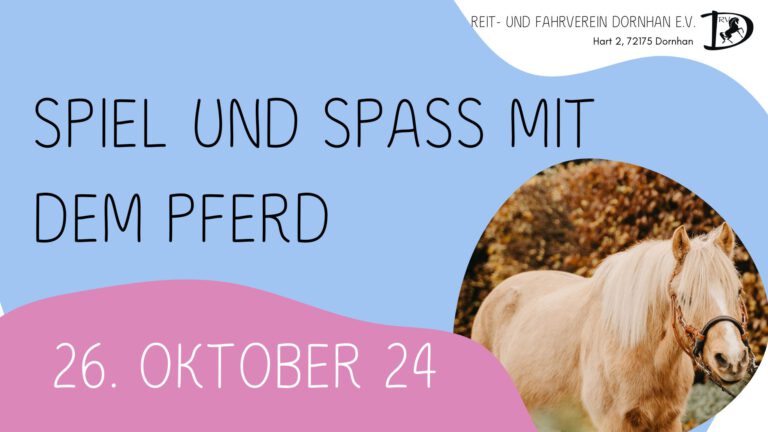 Spiel und Spaß am 26. Oktober 2024