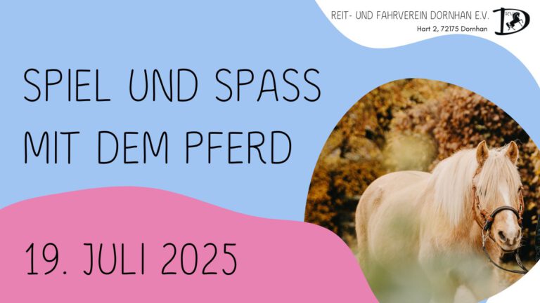 Spiel und Spaß am 19. Juli