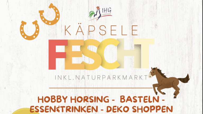 Kinderprogramm beim Käpsele Fescht