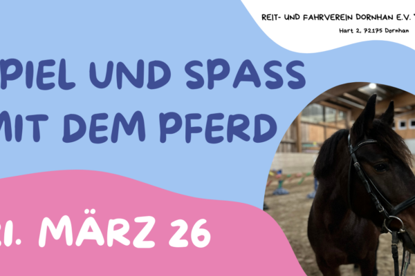 Spiel und Spaß am 21. März 2026