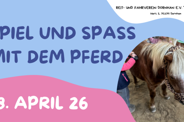 Spiel und Spaß am 18. April 2026