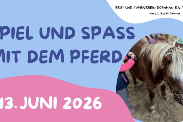 Spiel und Spaß am 13. Juni