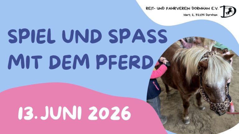 Spiel und Spaß am 13. Juni